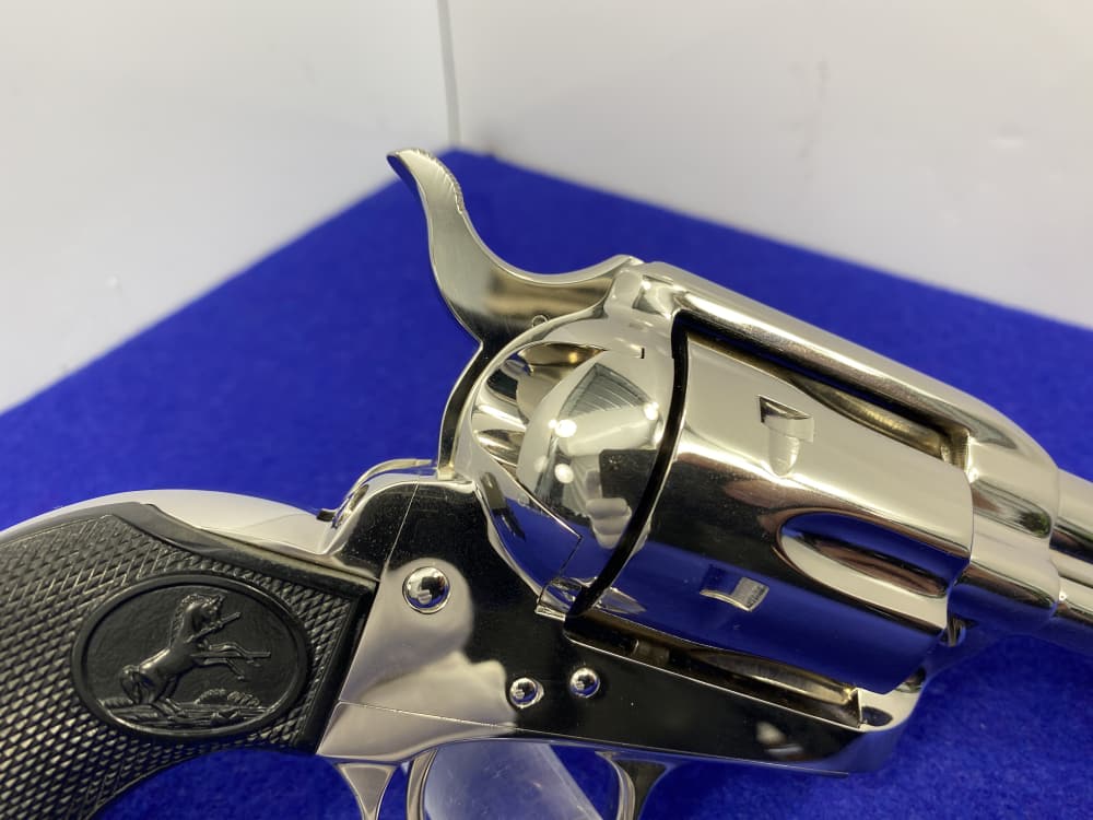 1998 Colt Single Action Army .45 Nickel 3.5" *NEW IN BOX EXAMPLE* Pristine-img-23