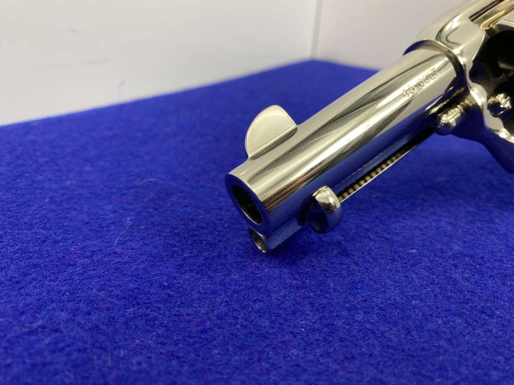 1998 Colt Single Action Army .45 Nickel 3.5" *NEW IN BOX EXAMPLE* Pristine-img-16