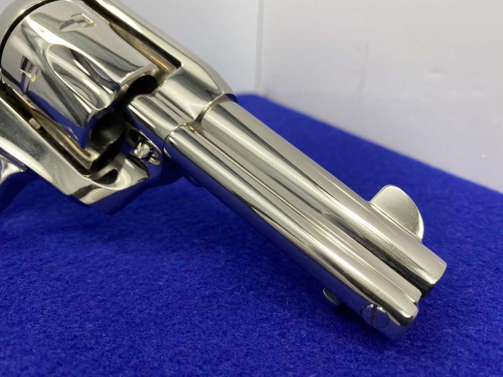 1998 Colt Single Action Army .45 Nickel 3.5" *NEW IN BOX EXAMPLE* Pristine-img-25