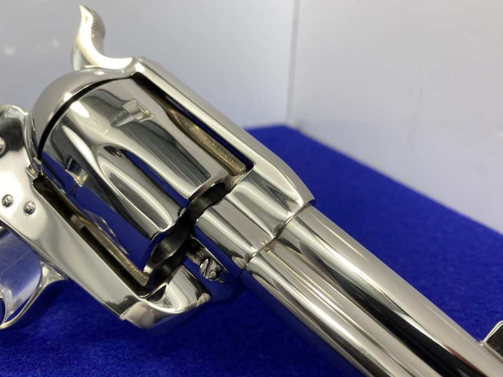 1998 Colt Single Action Army .45 Nickel 3.5" *NEW IN BOX EXAMPLE* Pristine-img-22