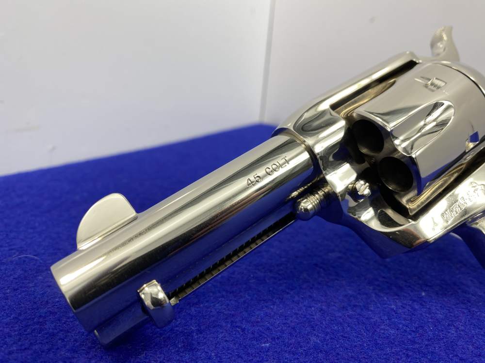 1998 Colt Single Action Army .45 Nickel 3.5" *NEW IN BOX EXAMPLE* Pristine-img-15