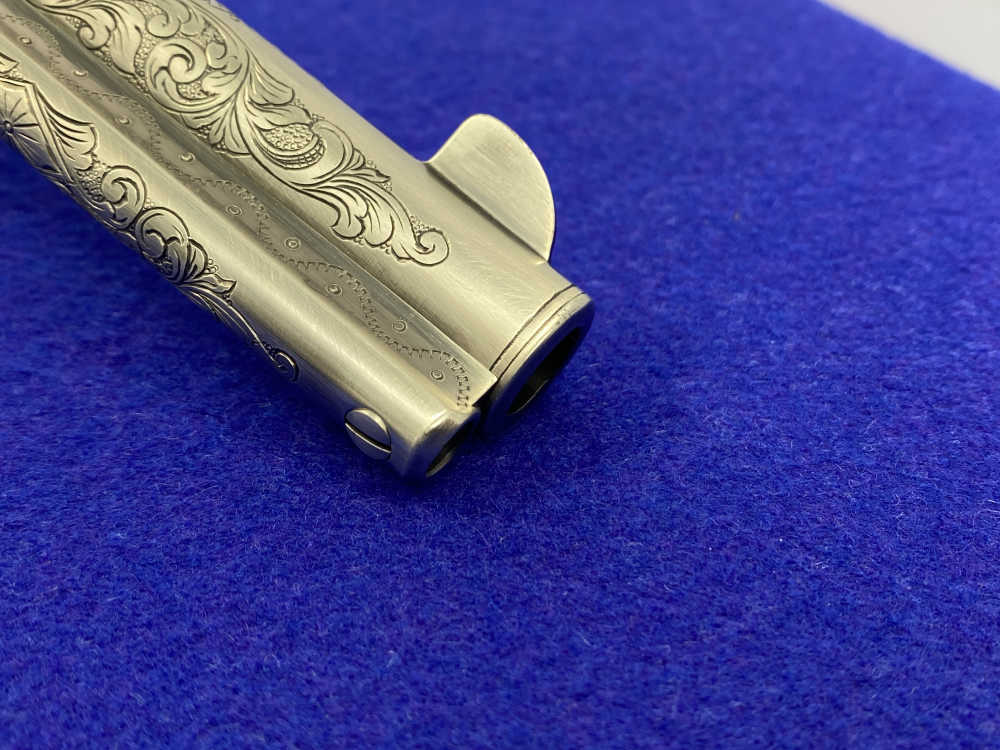 Colt Single Action Army .45 Colt -JERRY HARPER MASTER HAND FLORAL ENGRAVED--img-43