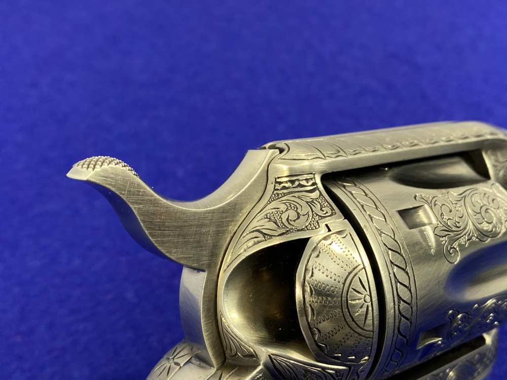Colt Single Action Army .45 Colt -JERRY HARPER MASTER HAND FLORAL ENGRAVED--img-38