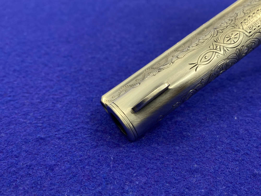 Colt Single Action Army .45 Colt -JERRY HARPER MASTER HAND FLORAL ENGRAVED--img-53