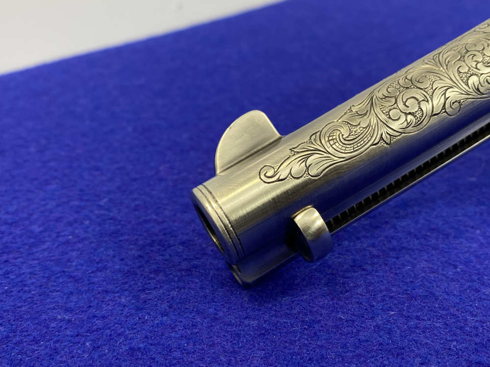 Colt Single Action Army .45 Colt -JERRY HARPER MASTER HAND FLORAL ENGRAVED--img-24