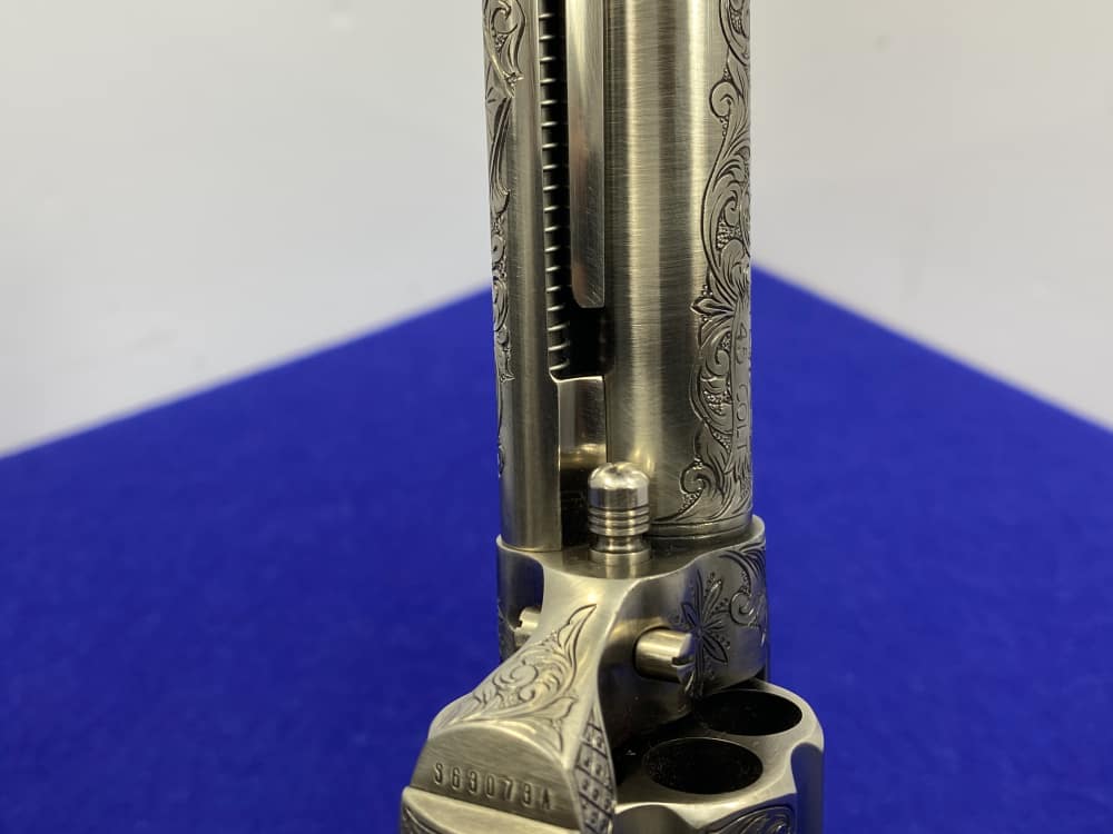 Colt Single Action Army .45 Colt -JERRY HARPER MASTER HAND FLORAL ENGRAVED--img-60