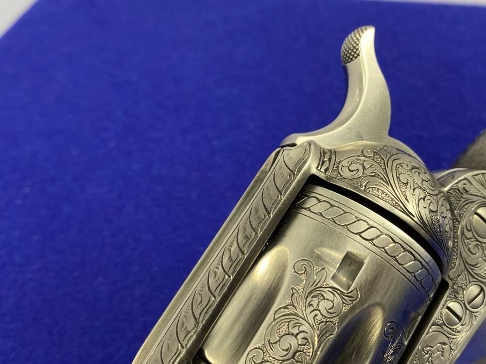 Colt Single Action Army .45 Colt -JERRY HARPER MASTER HAND FLORAL ENGRAVED--img-16