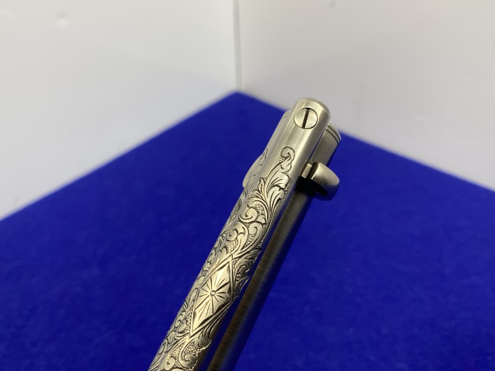 Colt Single Action Army .45 Colt -JERRY HARPER MASTER HAND FLORAL ENGRAVED--img-63