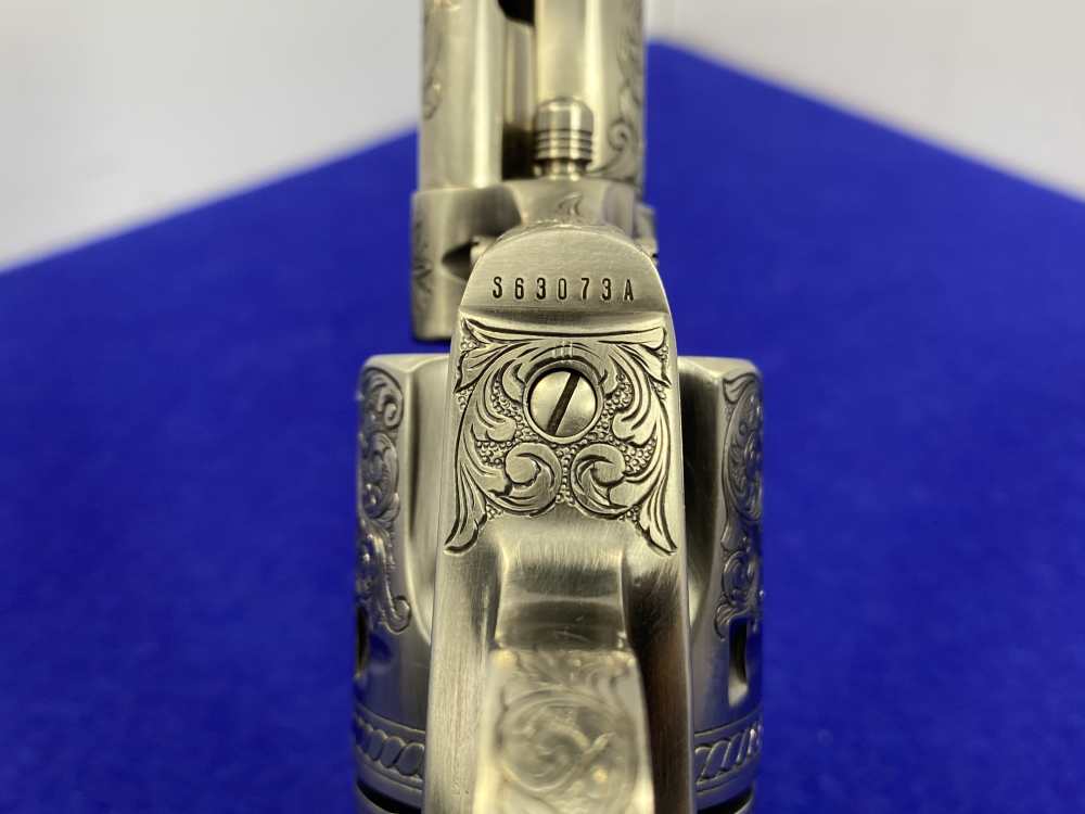 Colt Single Action Army .45 Colt -JERRY HARPER MASTER HAND FLORAL ENGRAVED--img-58