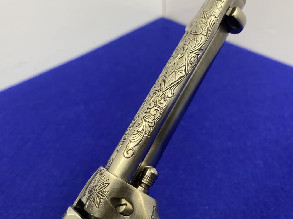 Colt Single Action Army .45 Colt -JERRY HARPER MASTER HAND FLORAL ENGRAVED--img-64