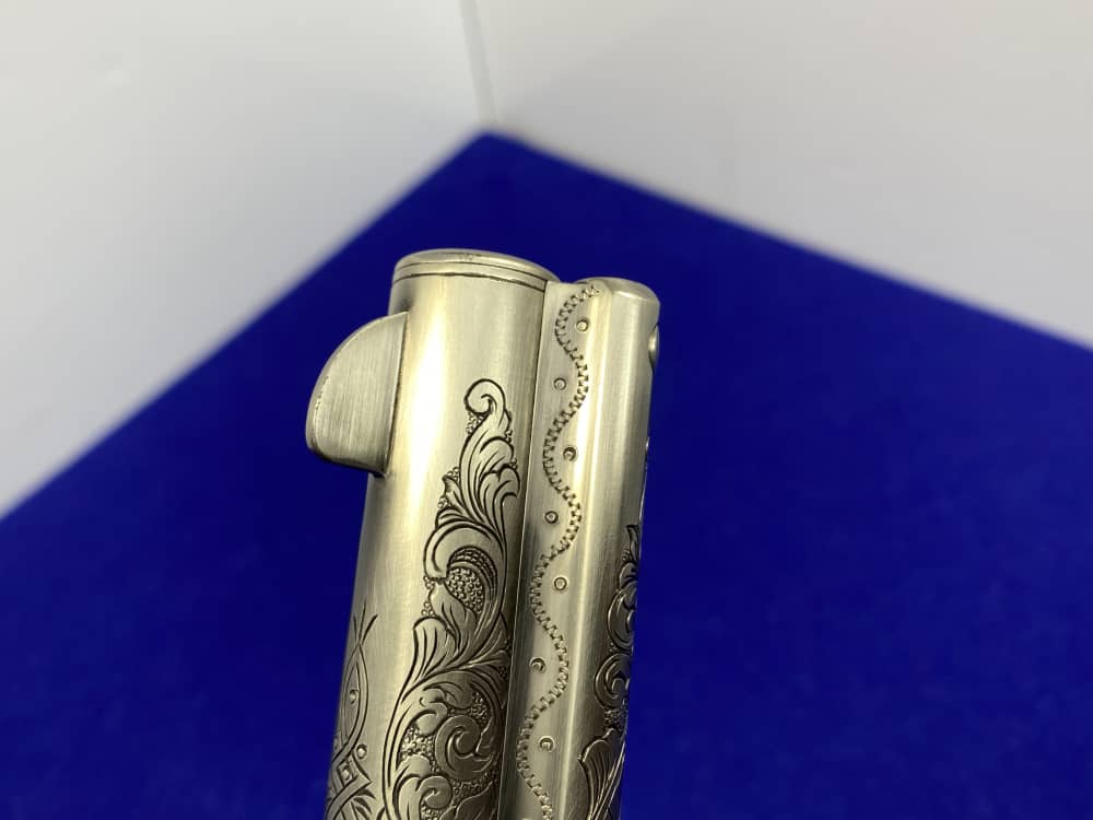 Colt Single Action Army .45 Colt -JERRY HARPER MASTER HAND FLORAL ENGRAVED--img-78