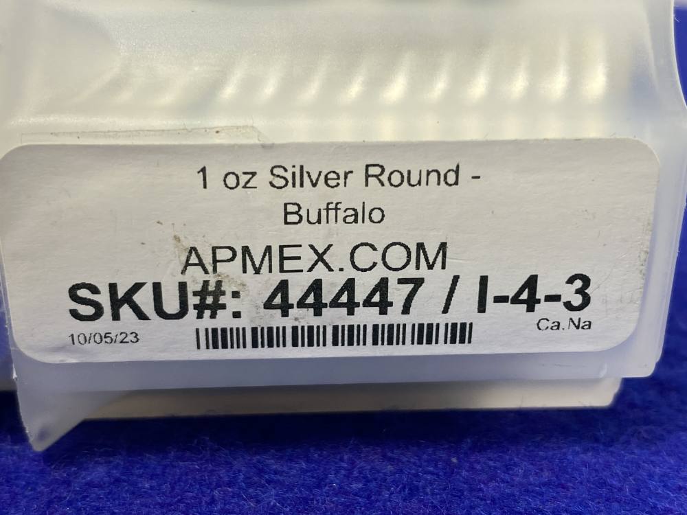 (20) Buffalo Silver "1oz SILVER Rnds" *Full Roll* TWENTY TROY OUNCES *BU*-img-4