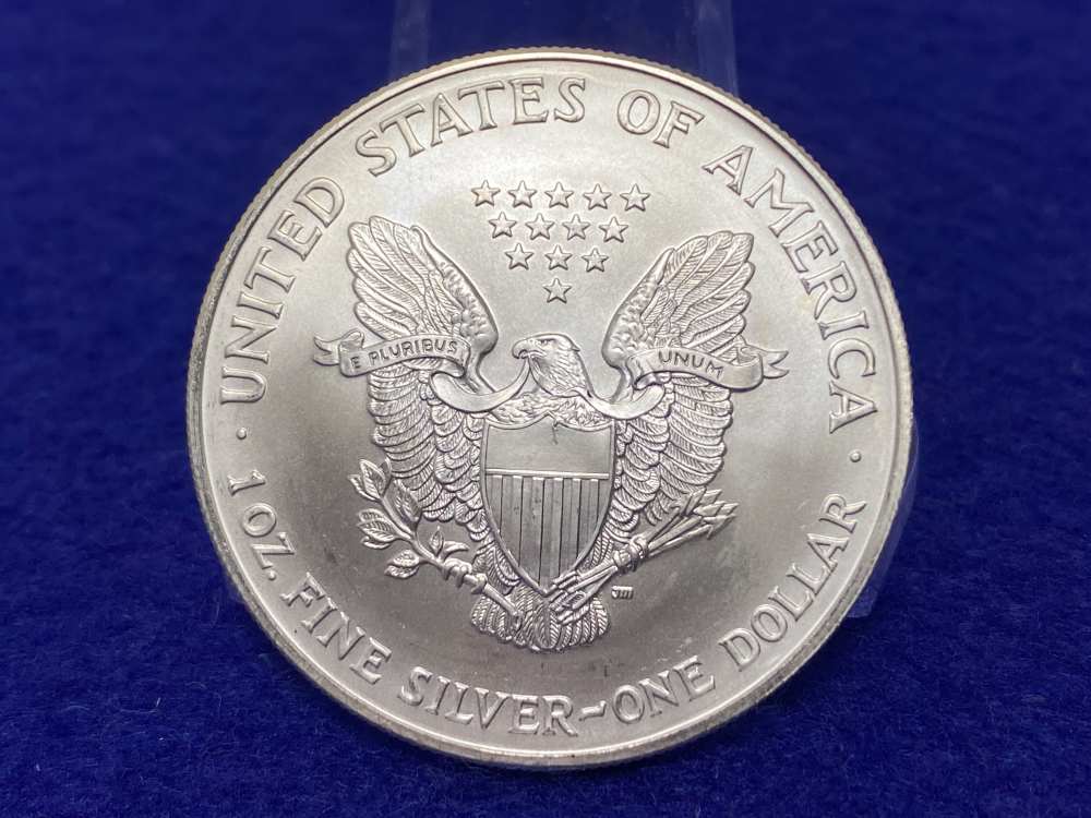2002 American Silver Eagles -FULL FACTORY TUBE- 20 Troy Ounces .999 *BU*-img-8