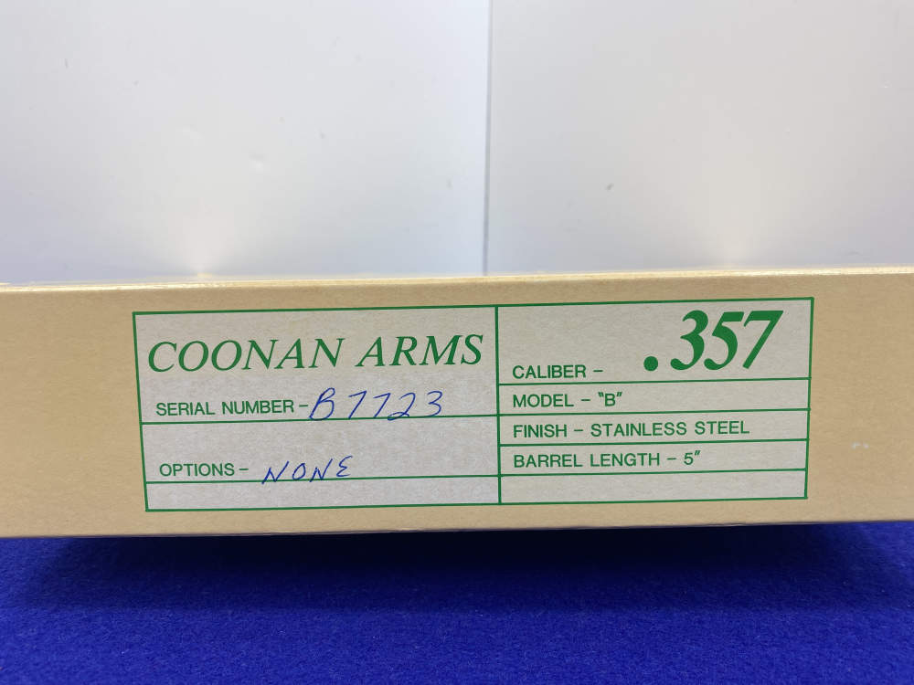 Coonan Arms Model B .357 Mag SS 5" *ABSOLUTELY PHENOMENAL & RARE EXAMPLE*-img-5