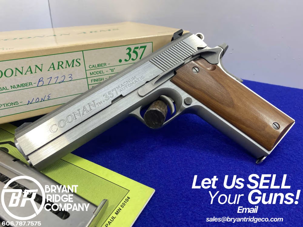 Coonan Arms Model B .357 Mag SS 5" *ABSOLUTELY PHENOMENAL & RARE EXAMPLE*-img-0