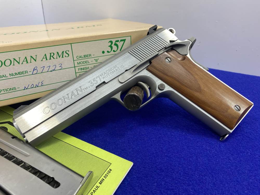 Coonan Arms Model B .357 Mag SS 5" *ABSOLUTELY PHENOMENAL & RARE EXAMPLE*-img-3