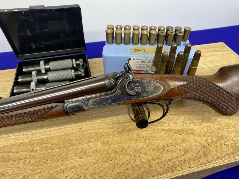 1998 Pedersoli Kodiak MKIV .450 Nitro CCH 24" *BEAUTIFUL SAFARI RIFLE* SxS-img-4