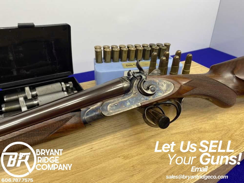 1998 Pedersoli Kodiak MKIV .450 Nitro CCH 24" *BEAUTIFUL SAFARI RIFLE* SxS-img-0