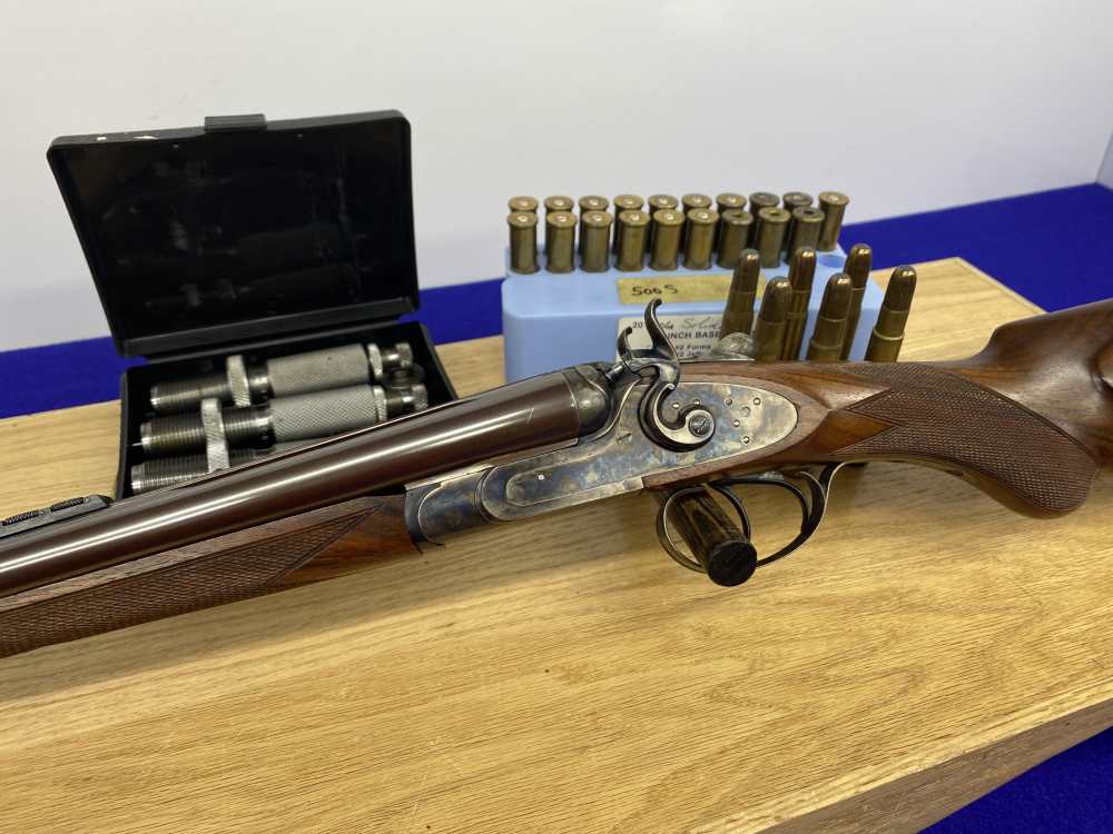 1998 Pedersoli Kodiak MKIV .450 Nitro CCH 24" *BEAUTIFUL SAFARI RIFLE* SxS-img-3