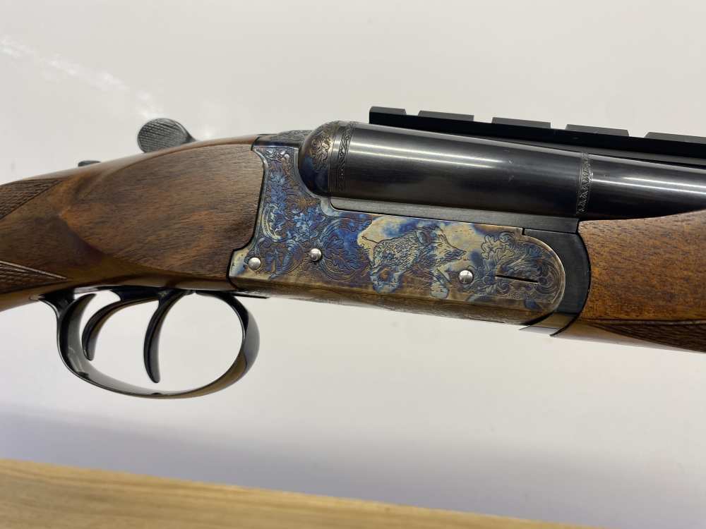 Sabatti Classic 92 45-70 *FACTORY ENGRAVED SAFARI GUN* Vivid Case Coloring-img-37