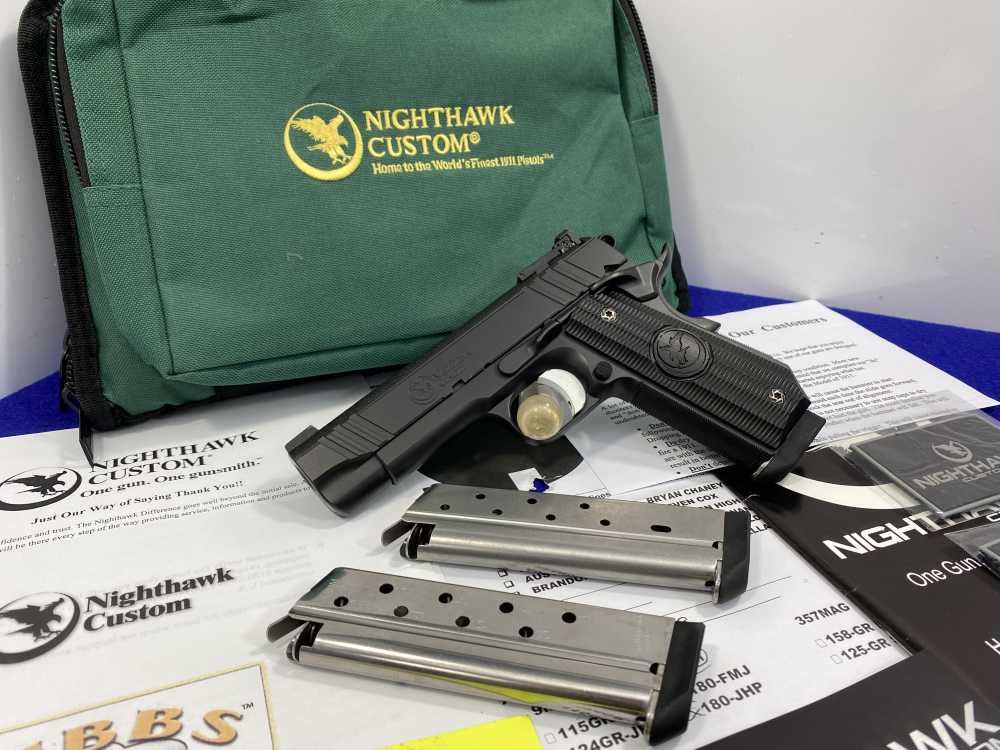 2019 Nighthawk Custom -Bob Marvel- 10mm 4.25" *SOUGHT-AFTER 1911* NOS-img-3