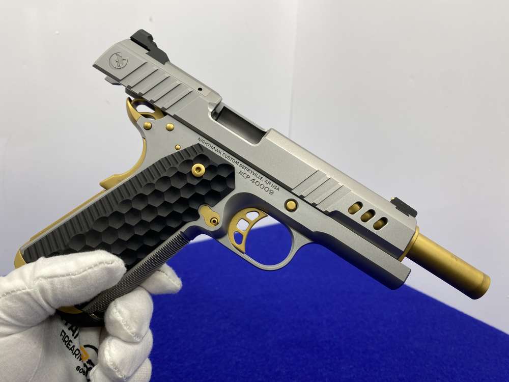 2022 Nighthawk Custom President 10mm -HIGH GRADE 1911- Factory Upgrades-img-51