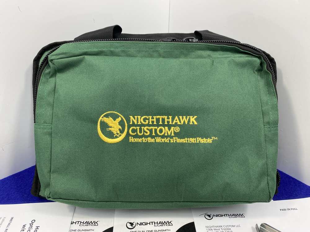 2022 Nighthawk Custom President 10mm -HIGH GRADE 1911- Factory Upgrades-img-5