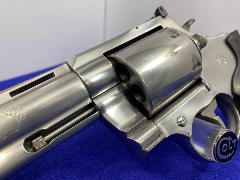 1993 Colt Kodiak .44 Mag Stainless 6" *ULTRA RARE 1 OF ONLY 2000 EVER MADE*-img-14