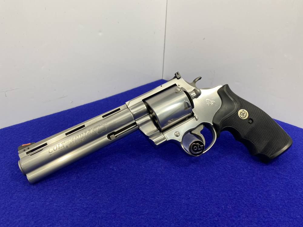 1993 Colt Kodiak .44 Mag Stainless 6" *ULTRA RARE 1 OF ONLY 2000 EVER MADE*-img-9