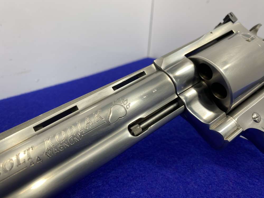 1993 Colt Kodiak .44 Mag Stainless 6" *ULTRA RARE 1 OF ONLY 2000 EVER MADE*-img-19