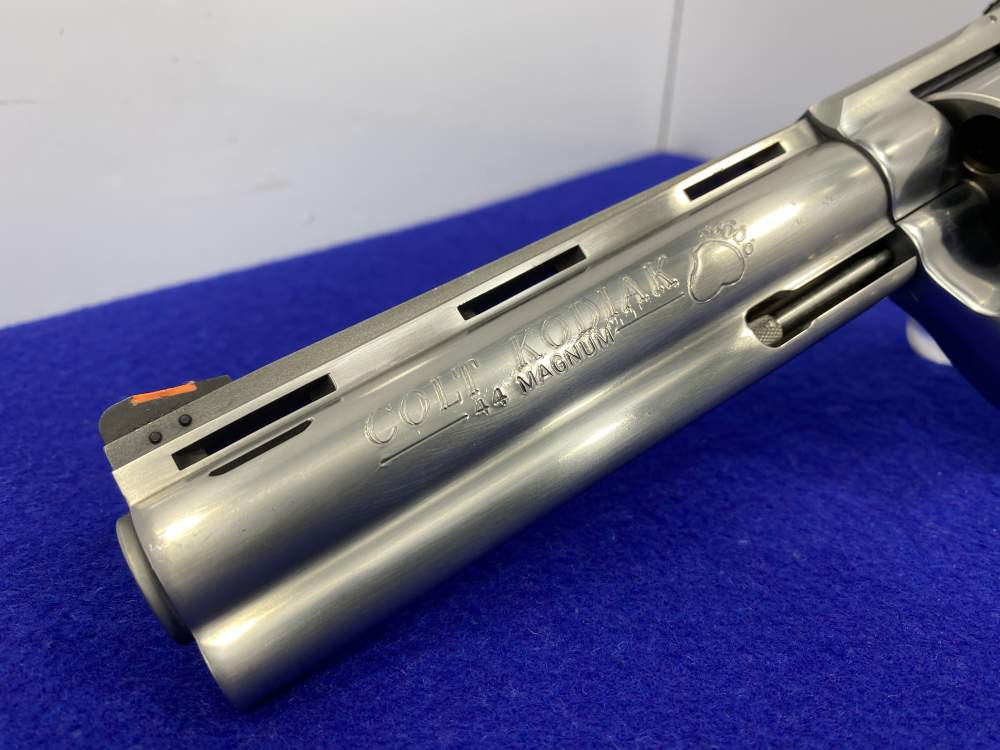 1993 Colt Kodiak .44 Mag Stainless 6" *ULTRA RARE 1 OF ONLY 2000 EVER MADE*-img-20