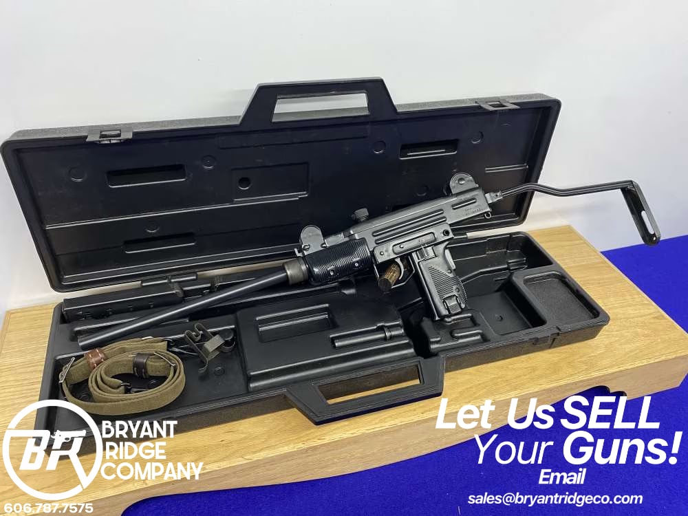 PRE-BAN IMI Uzi Mini Carbine 9mm 16" *HIGHLY DESIRABLE COMPLETE PACKAGE*-img-0