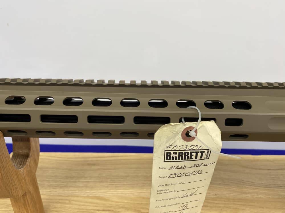 Barret MRAD .308Win FDE/Blued 17" *HIGHLY DESIRABLE PRECISION BOLT RIFLE*-img-15