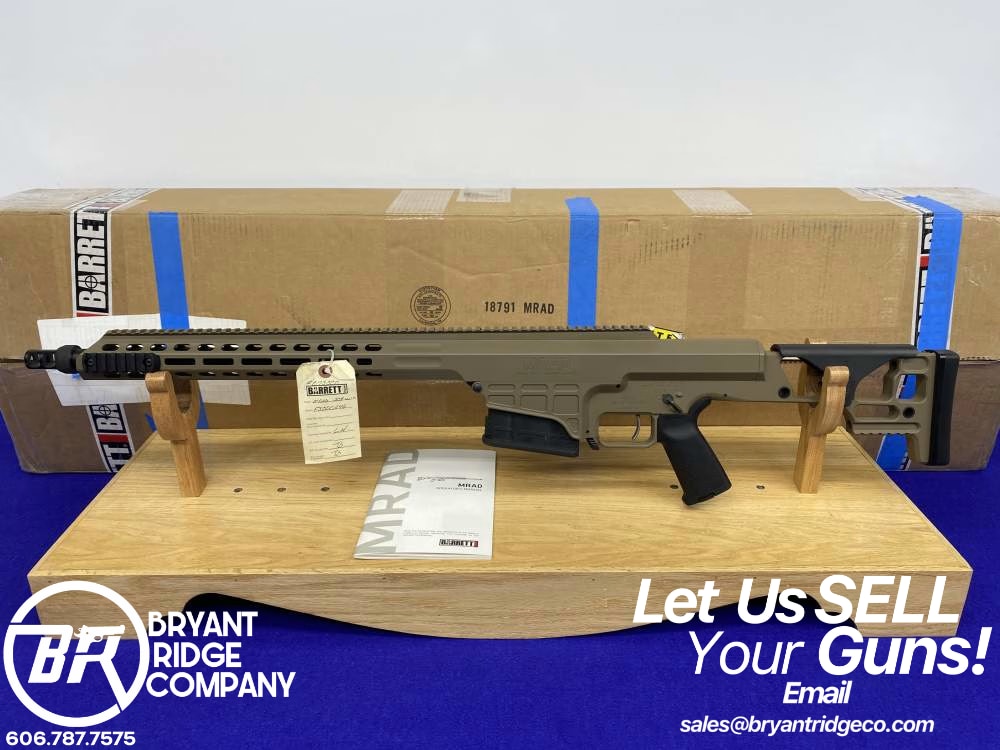 Barret MRAD .308Win FDE/Blued 17" *HIGHLY DESIRABLE PRECISION BOLT RIFLE*-img-0