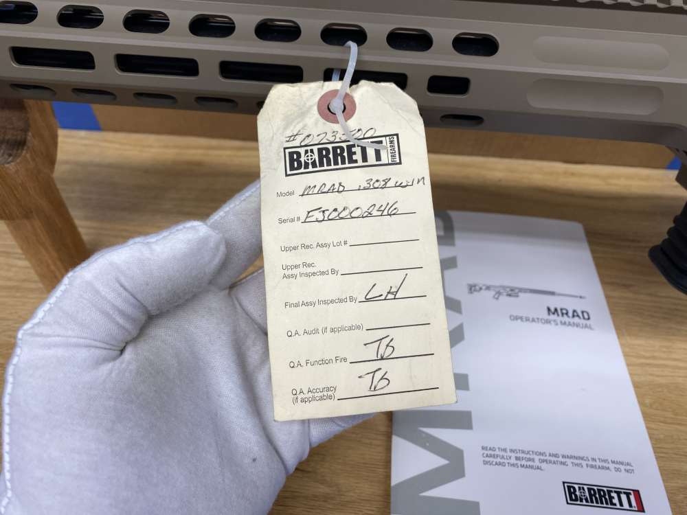 Barret MRAD .308Win FDE/Blued 17" *HIGHLY DESIRABLE PRECISION BOLT RIFLE*-img-4