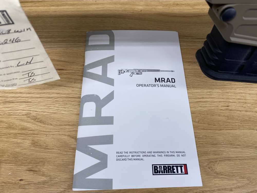 Barret MRAD .308Win FDE/Blued 17" *HIGHLY DESIRABLE PRECISION BOLT RIFLE*-img-5