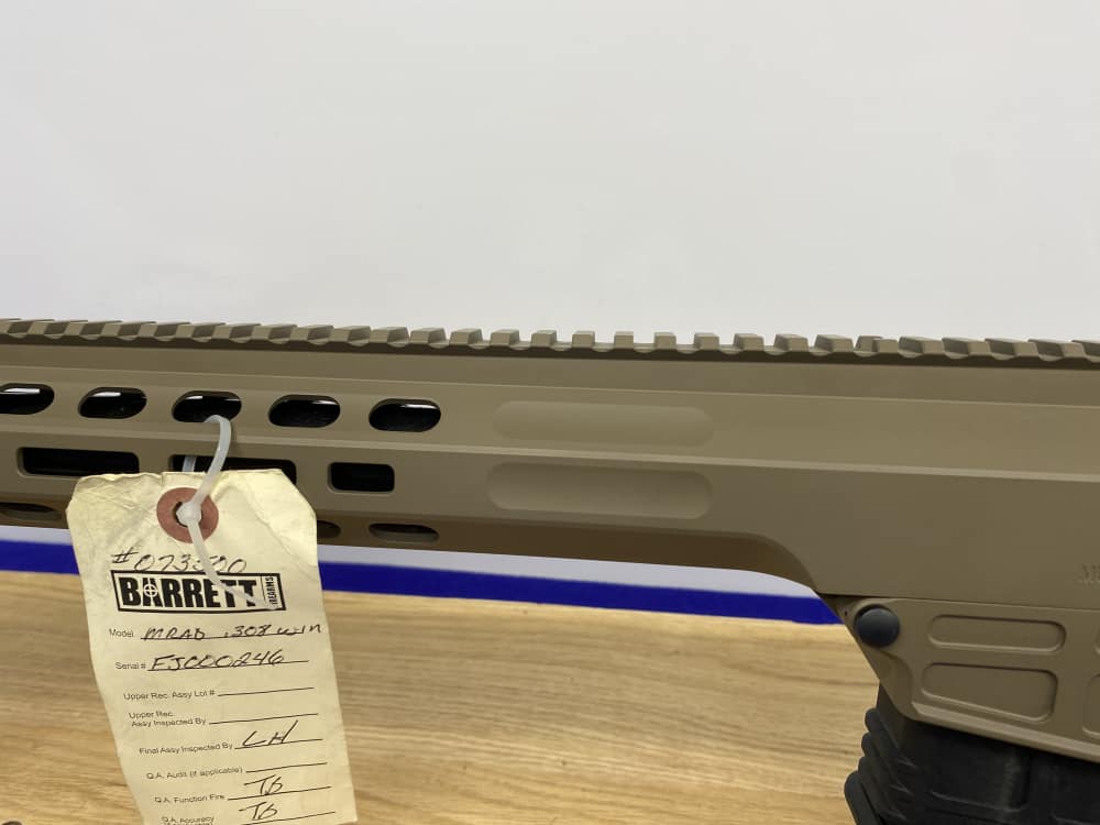 Barret MRAD .308Win FDE/Blued 17" *HIGHLY DESIRABLE PRECISION BOLT RIFLE*-img-14