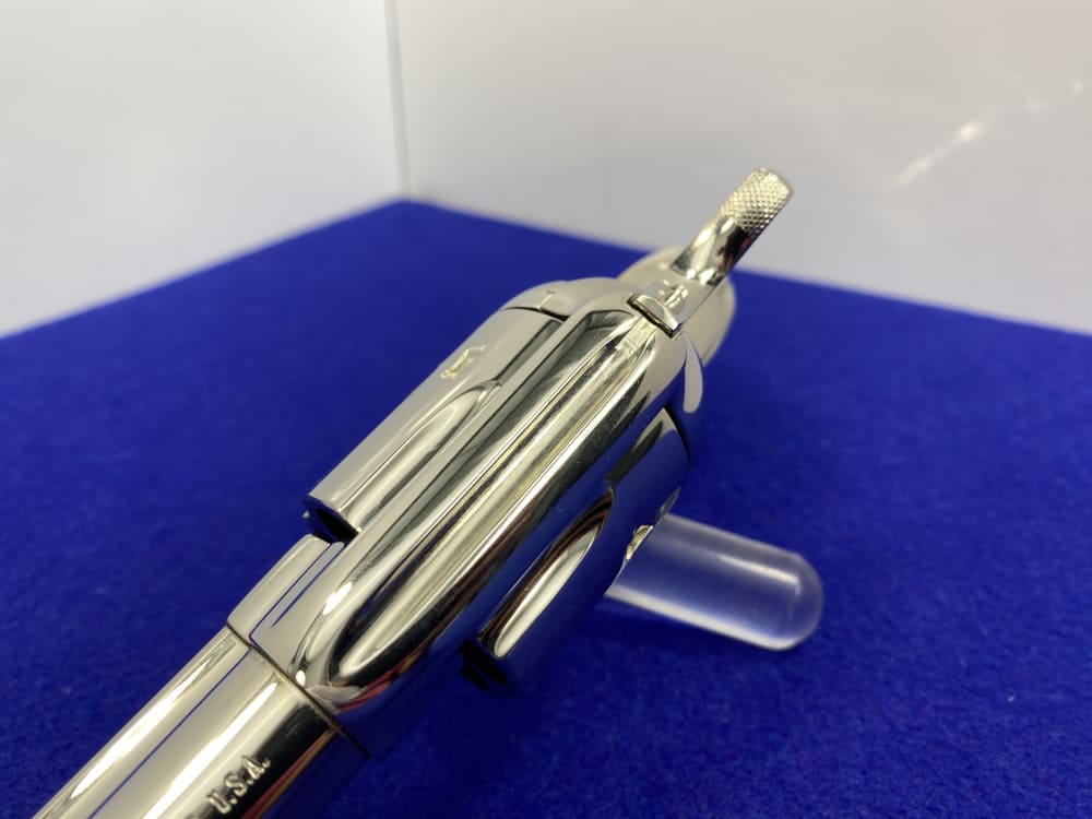 1992 Colt Single Action Army 45 Nickel 4.75 *GENUINE MOTHER OF PEARL GRIPS*-img-37
