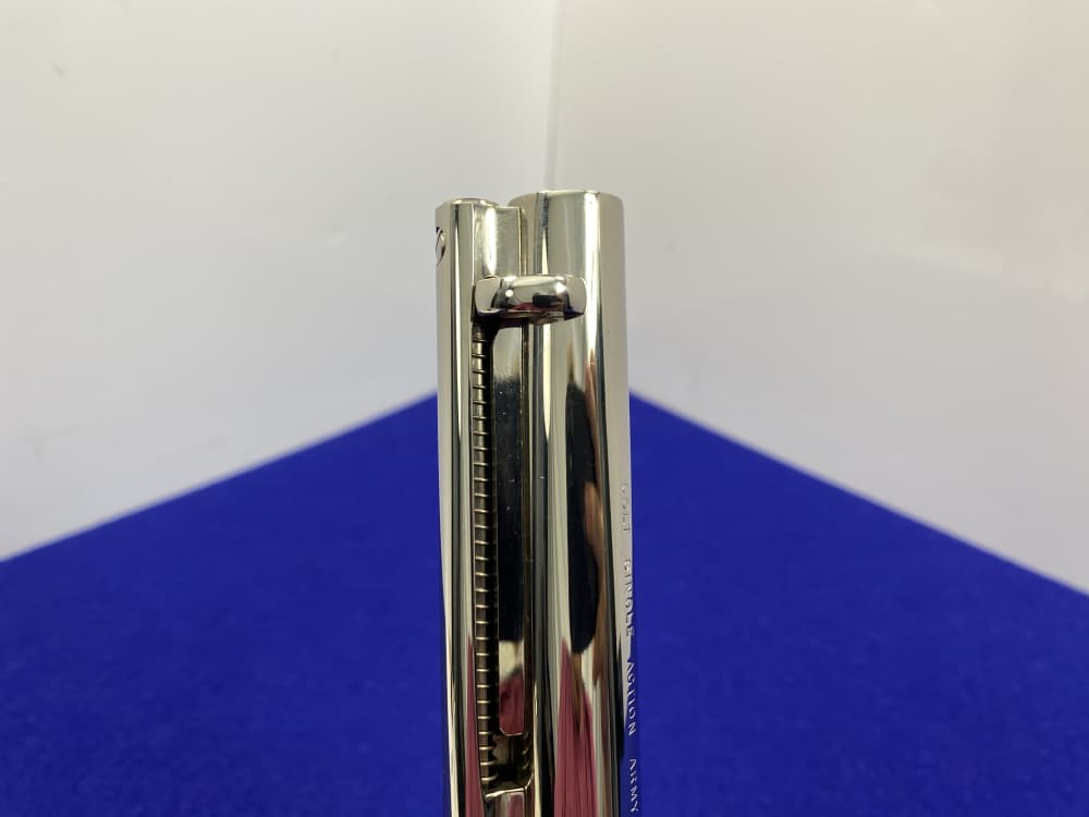 1992 Colt Single Action Army 45 Nickel 4.75 *GENUINE MOTHER OF PEARL GRIPS*-img-48