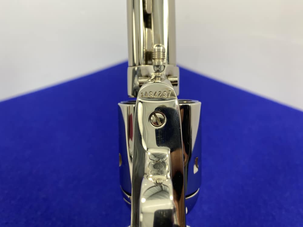1992 Colt Single Action Army 45 Nickel 4.75 *GENUINE MOTHER OF PEARL GRIPS*-img-45