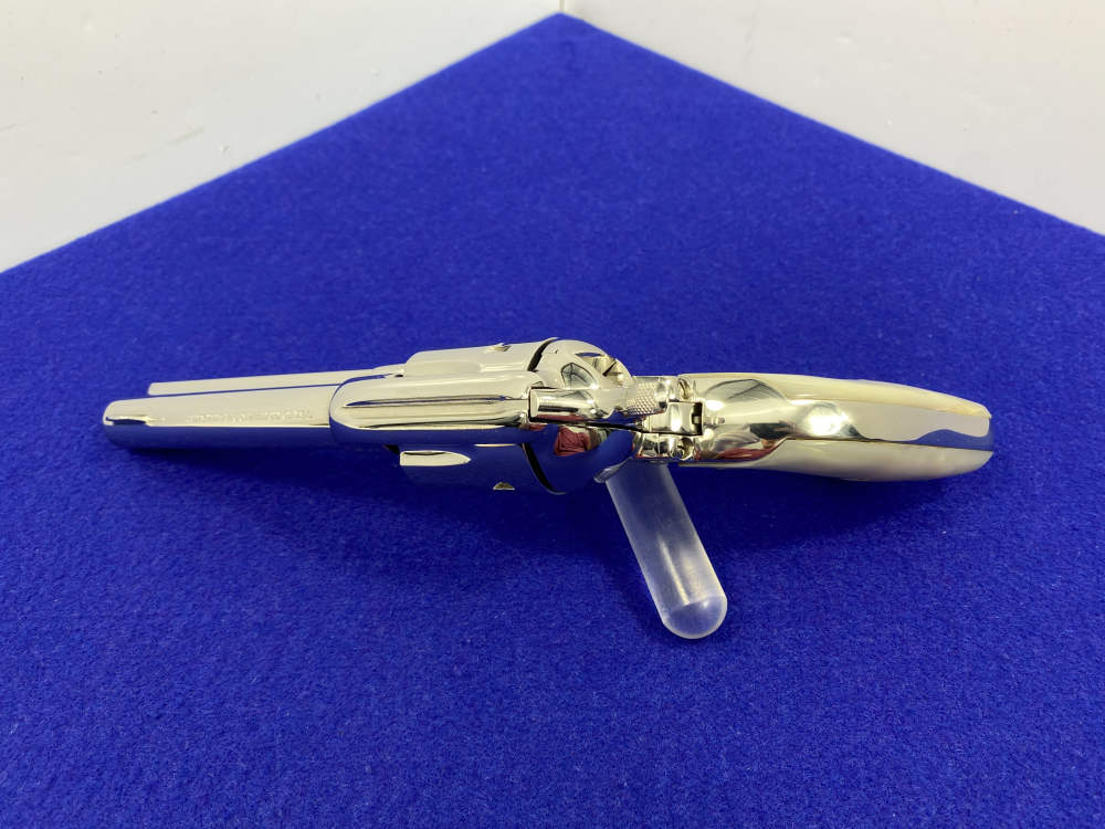 1992 Colt Single Action Army 45 Nickel 4.75 *GENUINE MOTHER OF PEARL GRIPS*-img-31