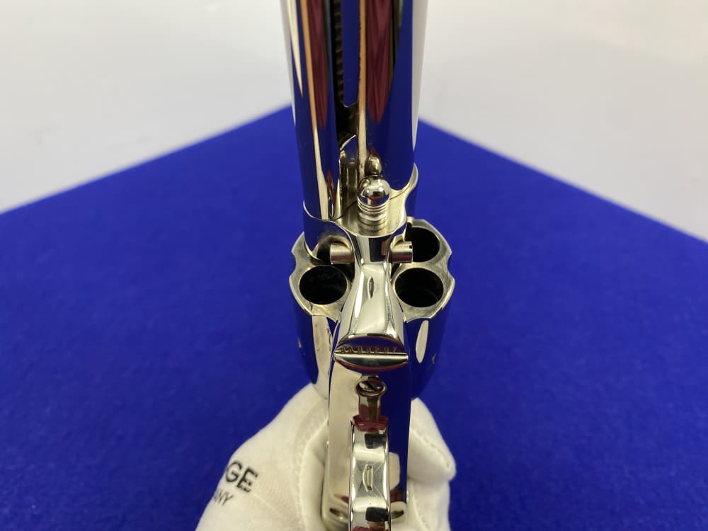 1992 Colt Single Action Army 45 Nickel 4.75 *GENUINE MOTHER OF PEARL GRIPS*-img-46