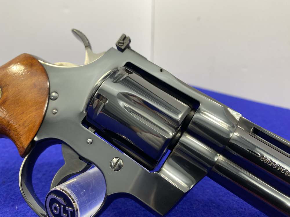 1993 Colt Python .357Mag Blued 4" *ICONIC VINTAGE SNAKE SERIES* Minty -img-27