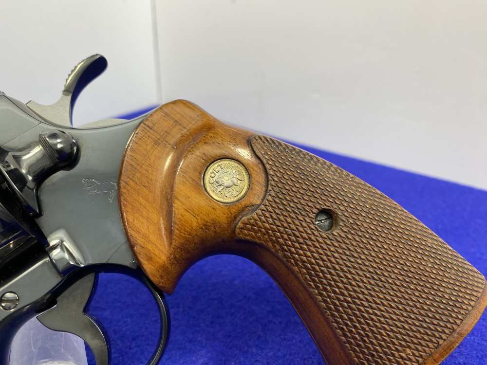 1993 Colt Python .357Mag Blued 4" *ICONIC VINTAGE SNAKE SERIES* Minty -img-9