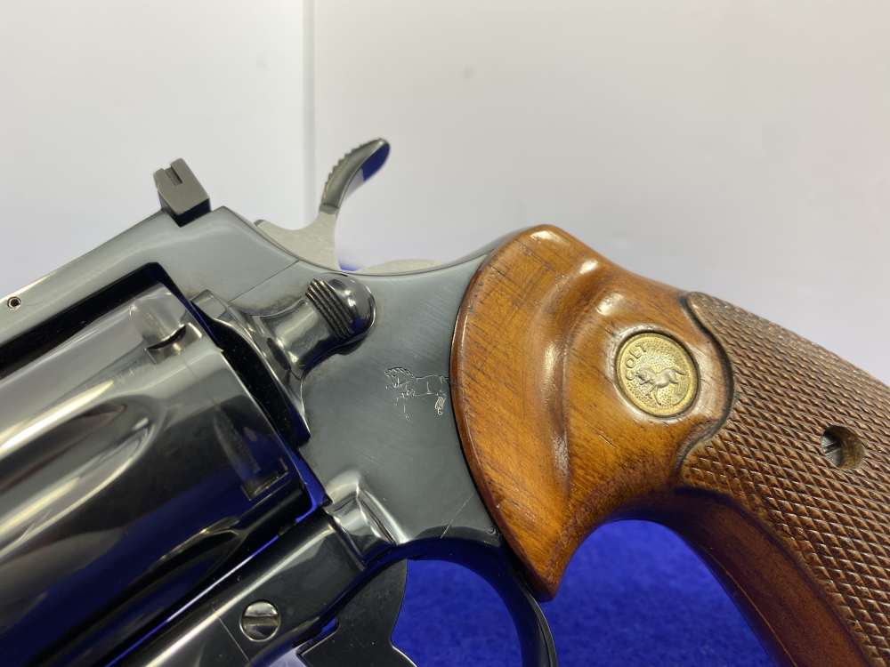 1993 Colt Python .357Mag Blued 4" *ICONIC VINTAGE SNAKE SERIES* Minty -img-10