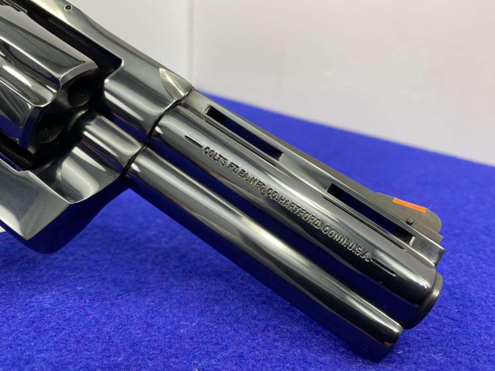 1993 Colt Python .357Mag Blued 4" *ICONIC VINTAGE SNAKE SERIES* Minty -img-28