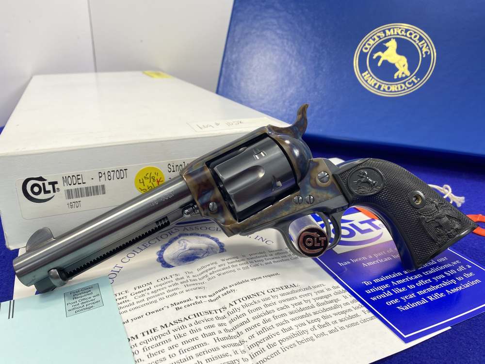 Colt Single Action Army .45LC 4.75" *ULTRA RARE TURNBULL COLLABORATION* -img-56