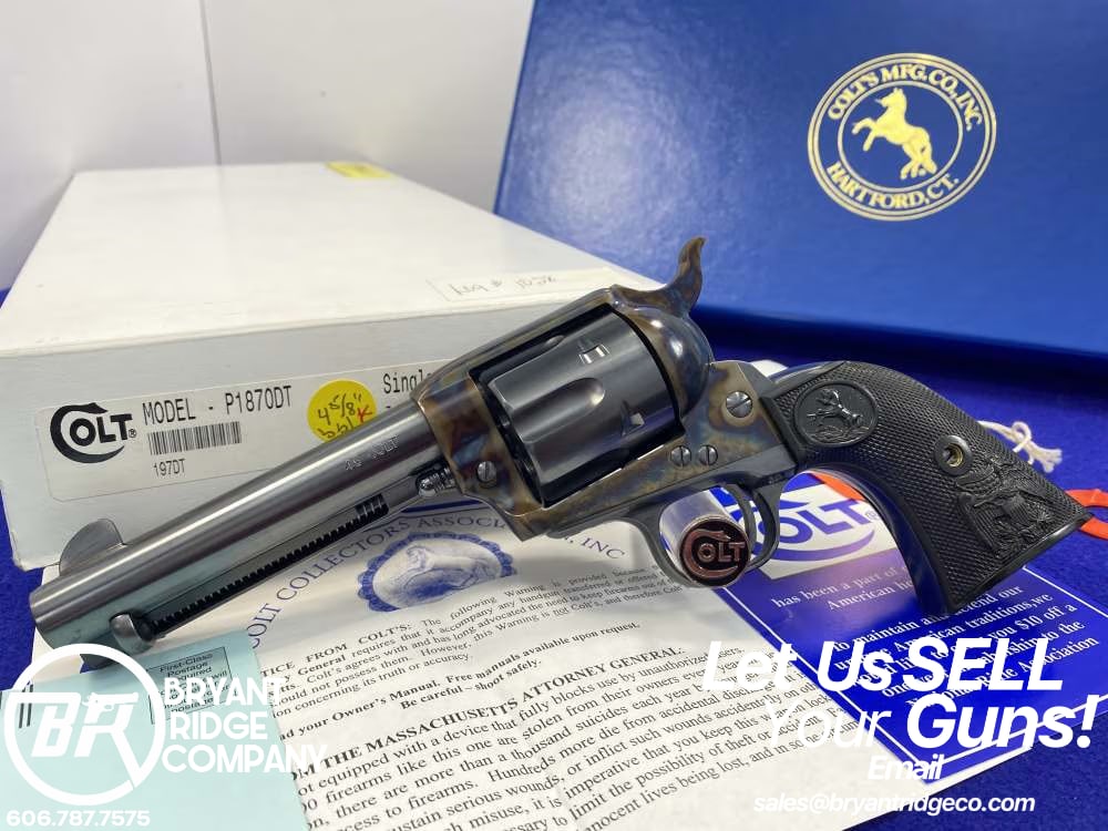 Colt Single Action Army .45LC 4.75" *ULTRA RARE TURNBULL COLLABORATION* -img-0