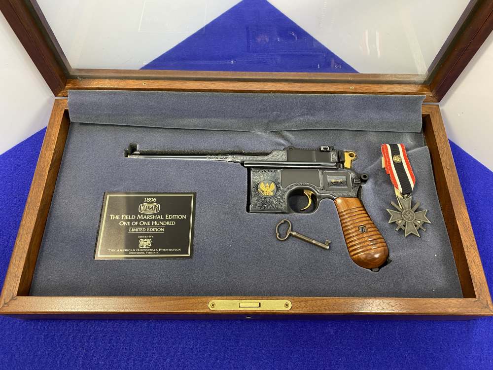 Mauser 1930 Commercial 9mm *THE FIELD MARSHAL EDITION 1 OF 100* Engraved-img-4