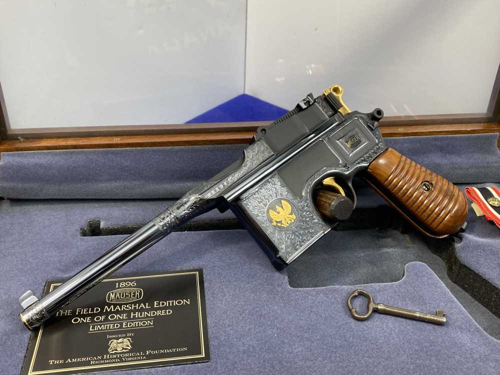 Mauser 1930 Commercial 9mm *THE FIELD MARSHAL EDITION 1 OF 100* Engraved-img-62